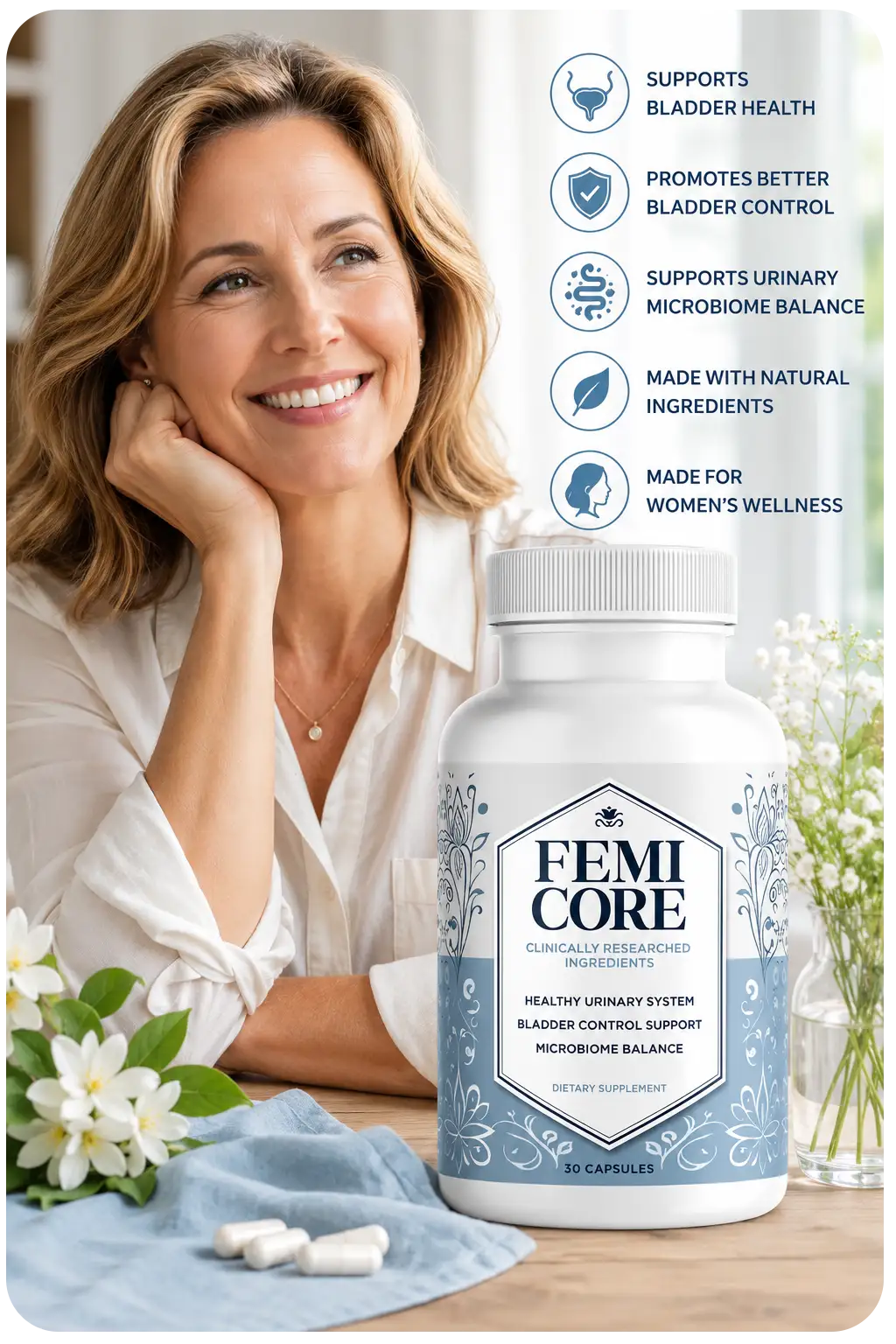 FemiCore™ | Official Website | Natural Bladder and Urinary Health Support